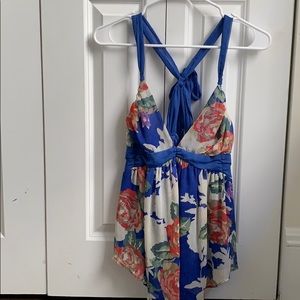 Abercrombie & Fitch Floral Tank Top